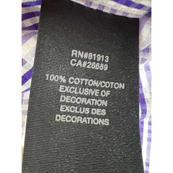 Robert Graham size XL shirt button-up flip cuffs cocktails evenings night clubs - Picture 4 of 12